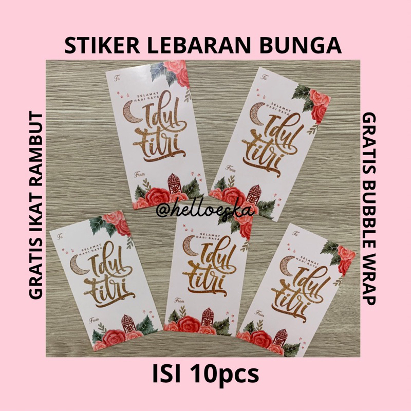 

Stiker Lebaran Idul Fitri Isi 10pcs | MINIMAL ORDER 2 Pack (20pcs) Boleh Campur Tema Lain