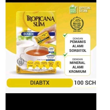 

Tropicana slim DIABTX 100sachet