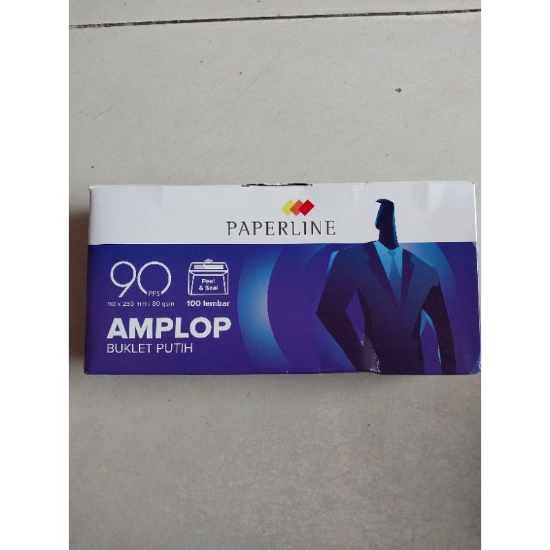 

AMPLOP PUTIH 90 PAPERLINE POLOS PEEL& SEAL