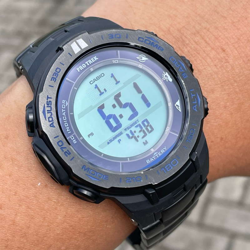 CASIO PROTREK PRW-3100 YT TOUGH SOLAR FUNGSI NORMAL