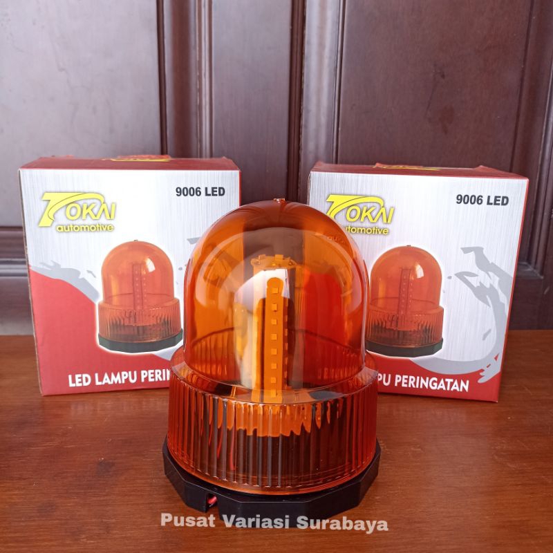 Lampu Led Lampu Peribgatan Rotary Rotator Warning Light Mobil Truk Container 12 Volt 24V