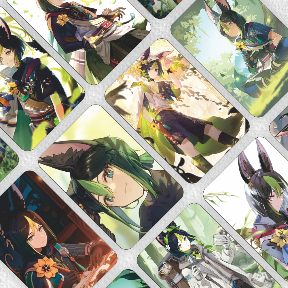Photocard GENSHIN IMPACT [ TIGHNARI ] | Photocard GAME/genshin impact/tighnari/hoyoverse/genshin imp