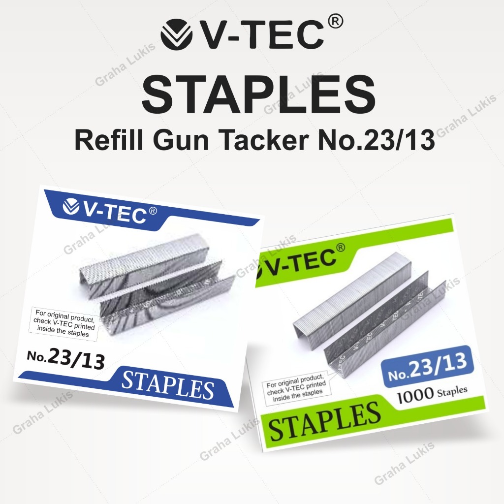 

V-TEC Refill Gun Tacker - Staples Tembak/ ISI Staples