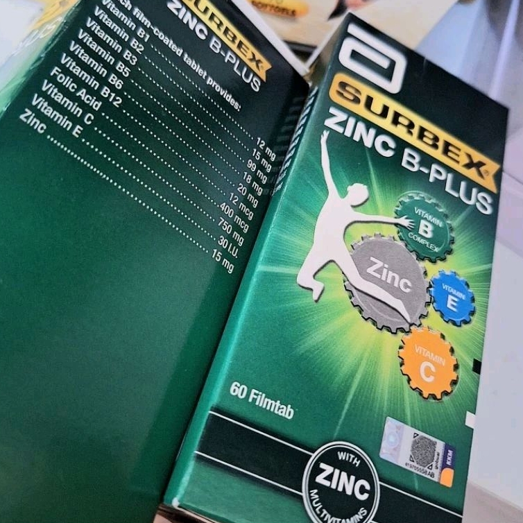 Surbex Zinc Multivitamin Mineral - Surbex Protect 60s EXP 2026