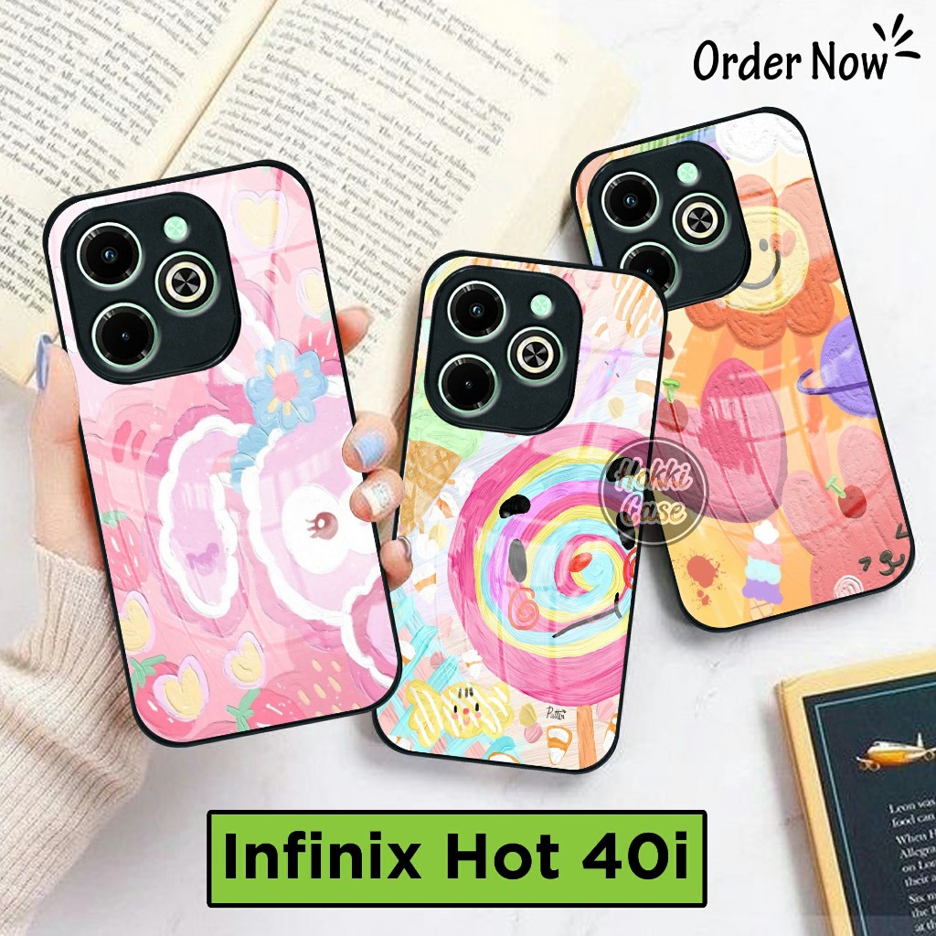 Softcase Infinix Hot 40i Casing Infinix Hot 40i [142H]