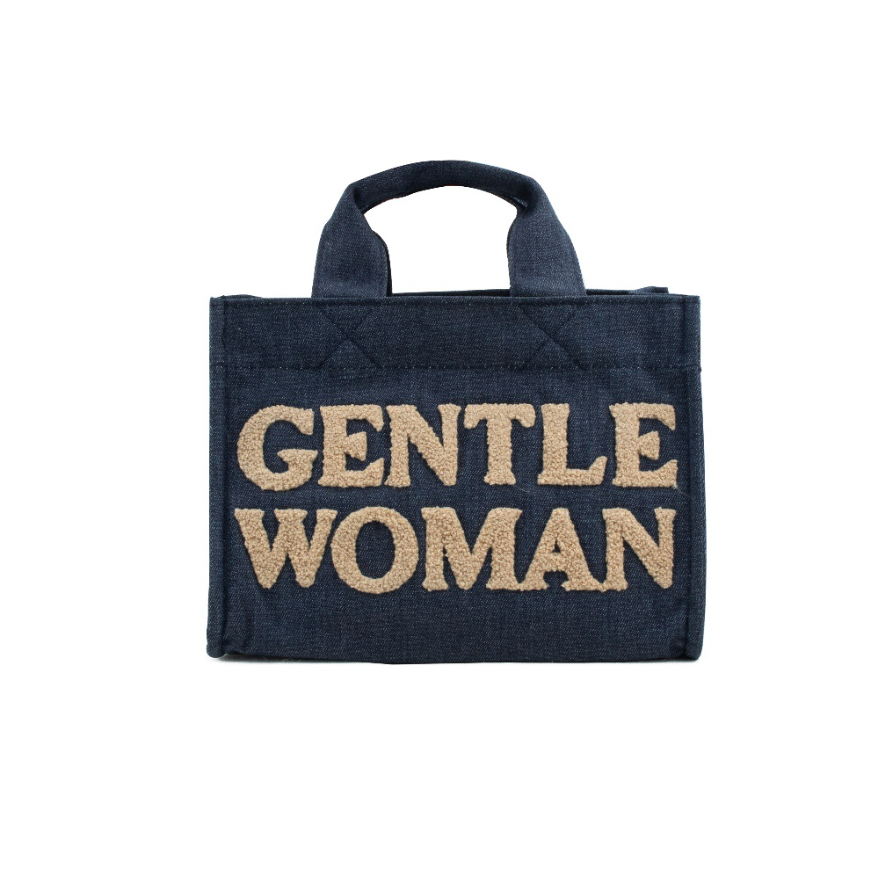 MAUVE TAS GENTLEWOMAN SOMETIMES TOTE BAG HIGH QUALITY / GENTLE WOMAN / TOTE BAG PREMIUM