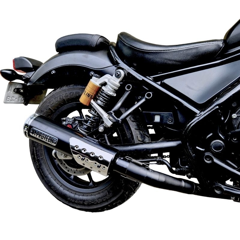 Honda Rebel — Jap Neo — Full Black · Silver — foto 5
