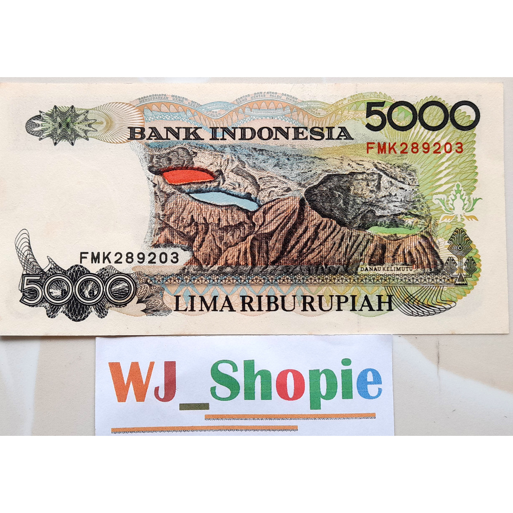 Uang Kuno 5000 rupiah 1992