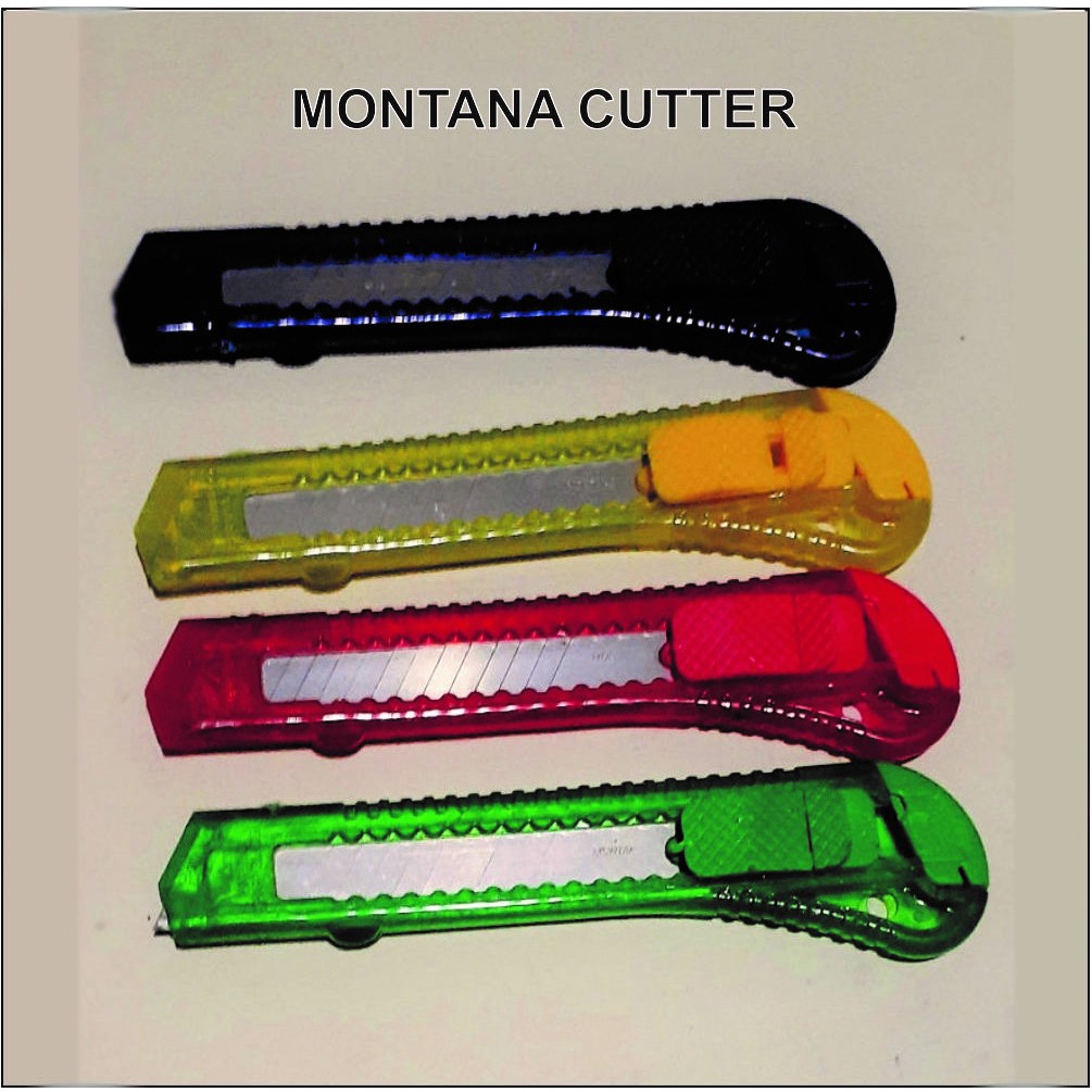 

Pisau Cutter MONTANA/Cutter Knife/Alat Potong