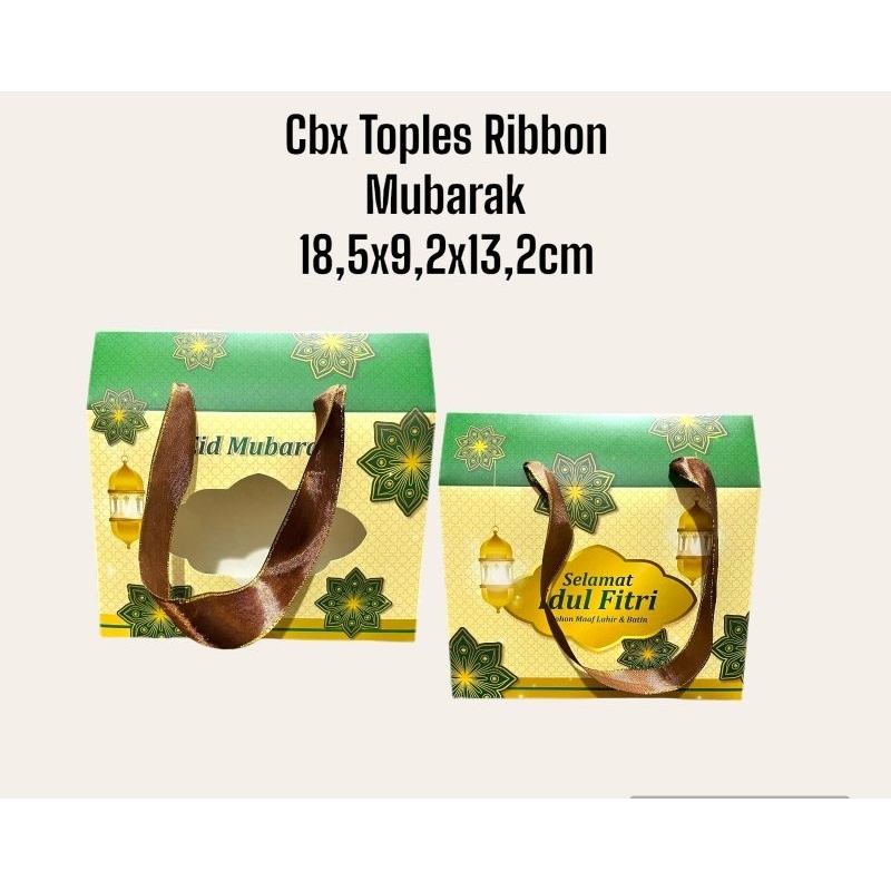 

BOX LEBARAN IDUL FITRI EID - CBX RIBBON MUBARAK
