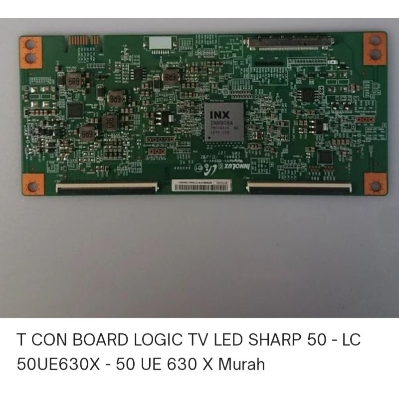 TCON Ticon Tcon Tikon T con BOARD LOGIC TV LED SHARP LC- 50UE630 X - 50 UE 630 X - 50UE630X