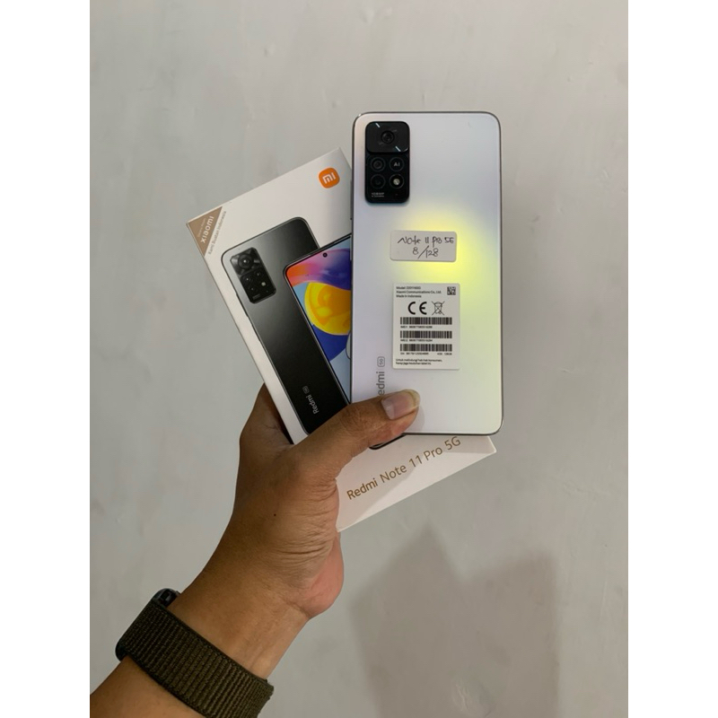 redmi note 11 pro 5G 8/128gb second resmi