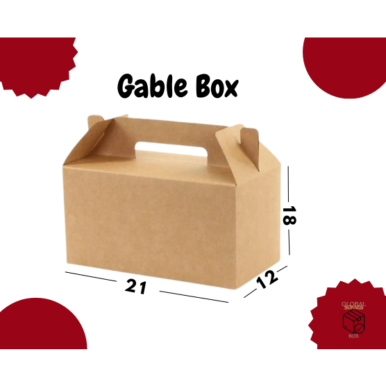 

Box Jinjing I Box Hampers I Gable Box 21x12x8