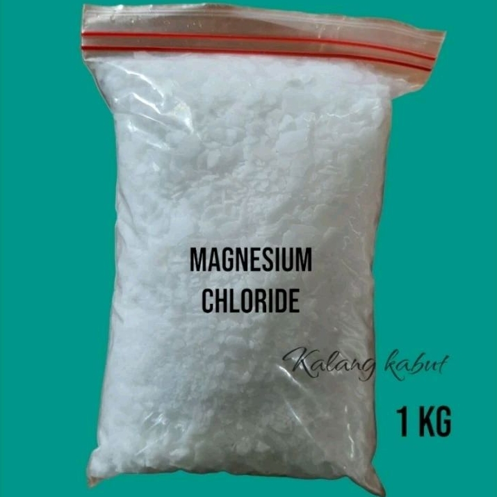 Magnesium chloride - Magnesium klorida - Mgcl2 teknis - 1 kg