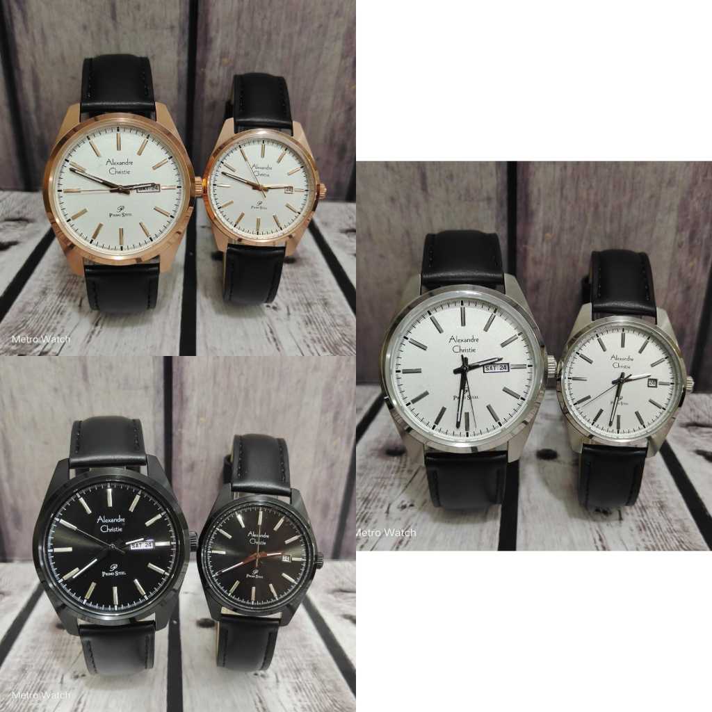 Jam Couple Alexandre Christie AC1025 AC 1025 Original Garansi Resmi Alexander Christie