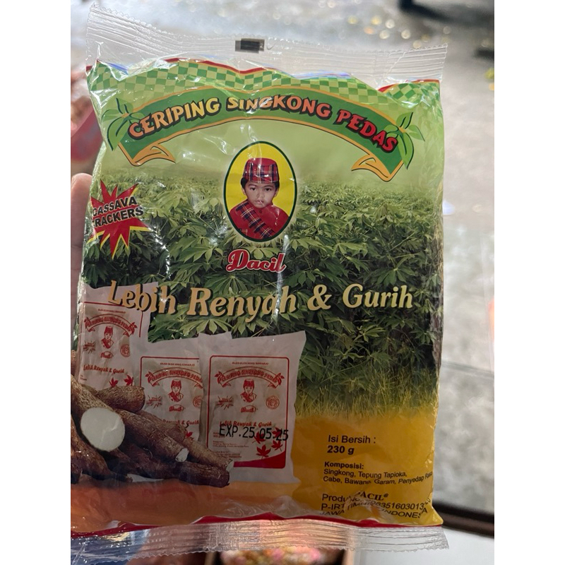 

ceriping singkong pedas