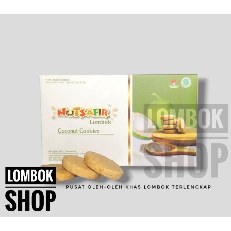 

Kue Kelapa Nutsafir Cookies Khas Lombok