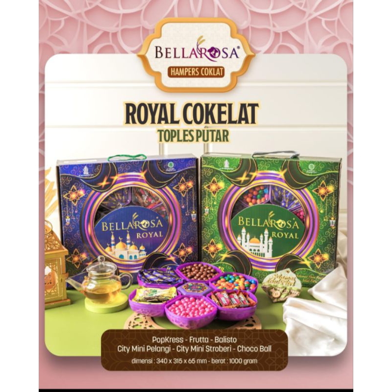 

Paket Cokelat Lebaran Bellarosa Royal Coklat - Hampers Lebaran