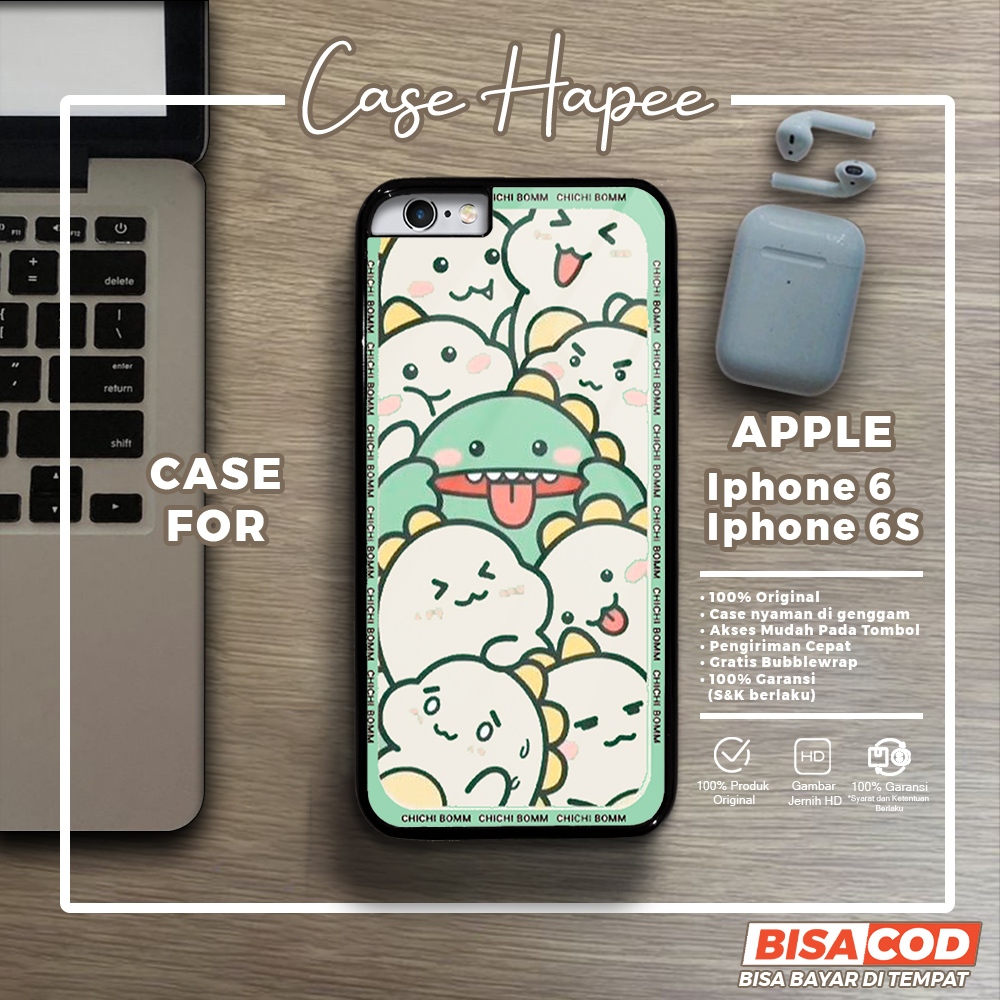 Case Iphone 6 6s Casing Iphone 6 6s [DSNC] Casehapee Case Glossy Case Aesthetic Custom Case Premium 