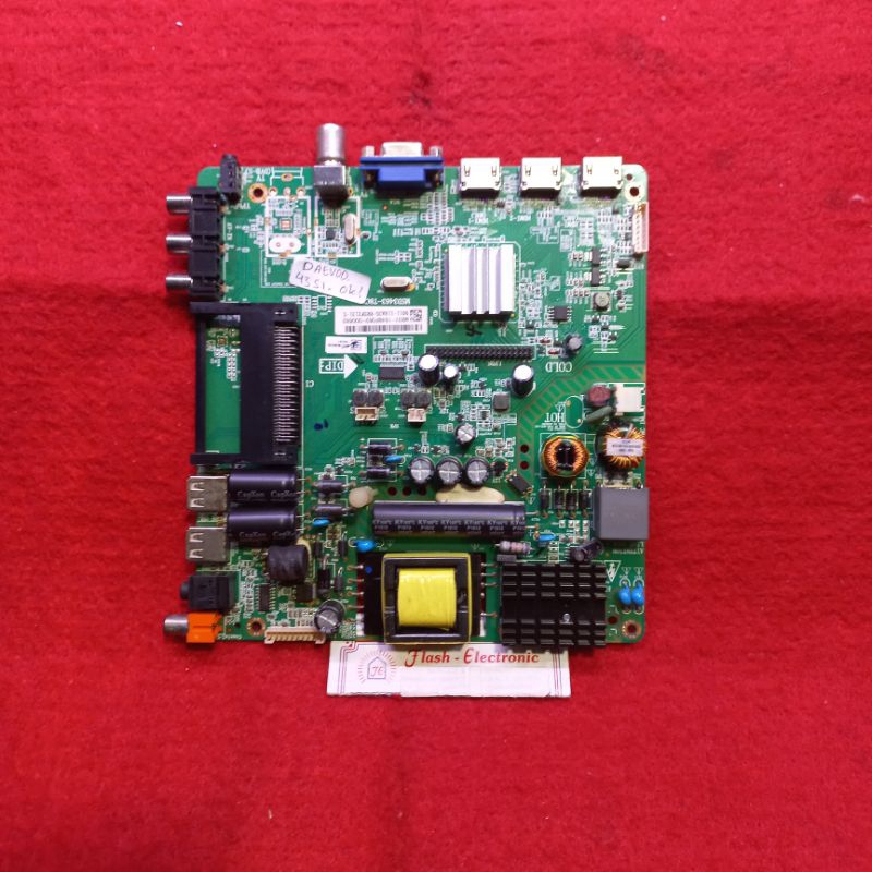 MESIN TV - MOTHERBOARD - MAINBOARD - MB  TV DAEWOO DTV43S1