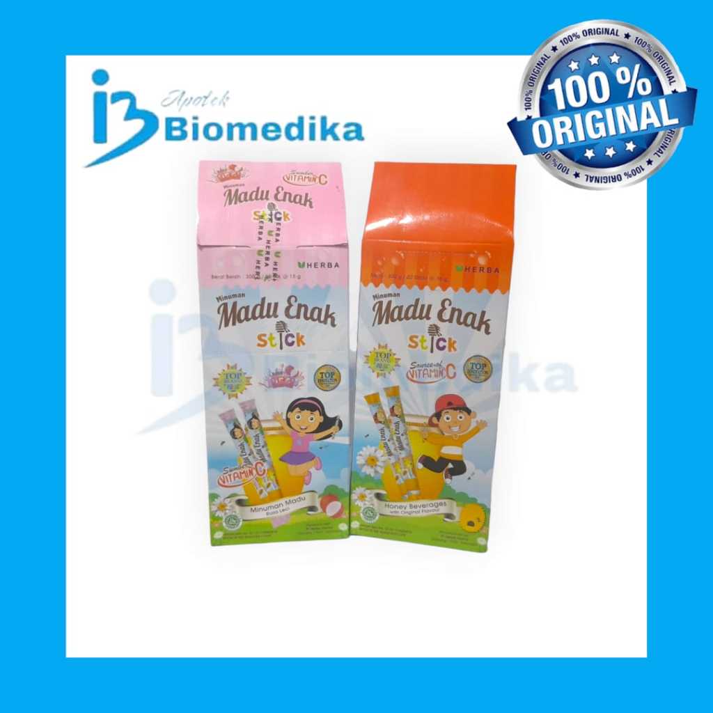 

Enak Madu Stick 1 Dus @ 20 Sachet
