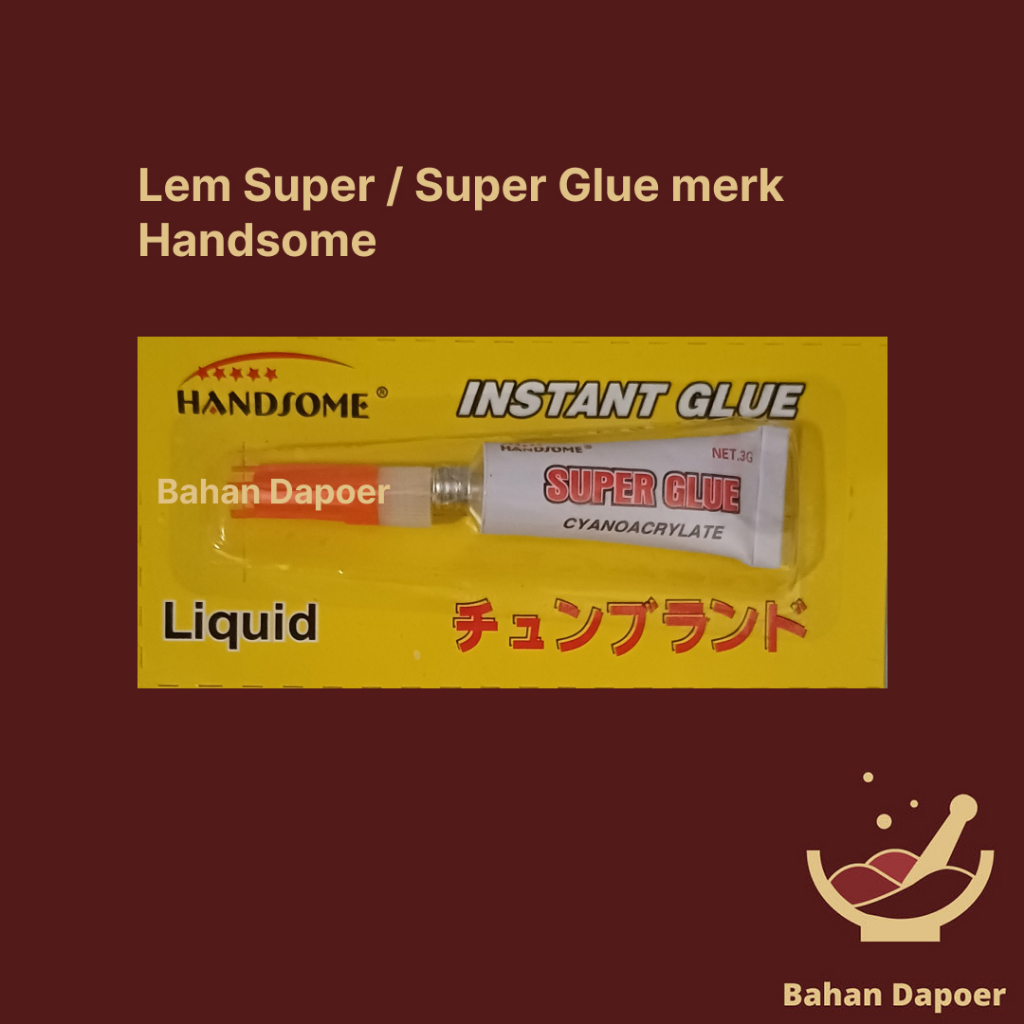 

Lem Super / Super Glue Serbaguna merk Handsome