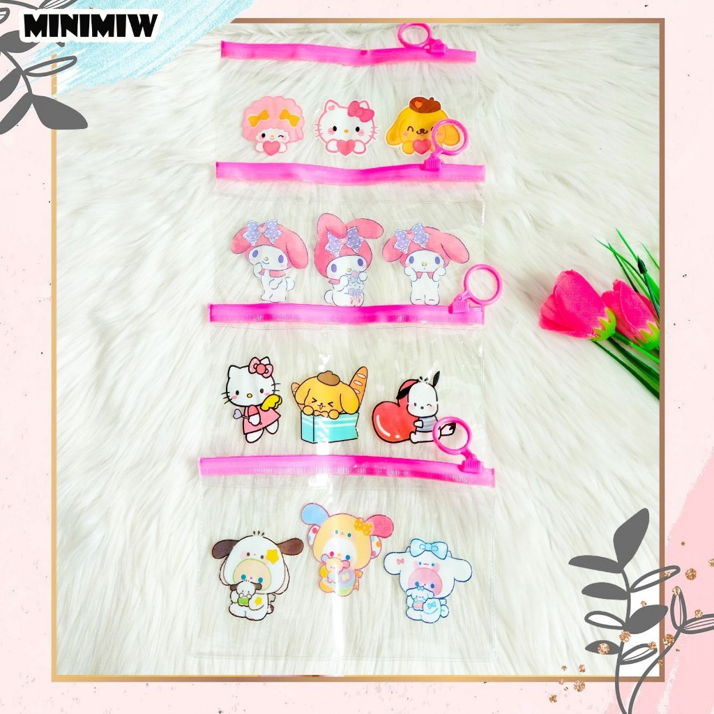 

KOTAK PENSIL POUCH PVC KECIL SELETING SANRIO KP-1127 PENCIL CASE TEPAK LUCU UNIK IMUT ALAT TULIS