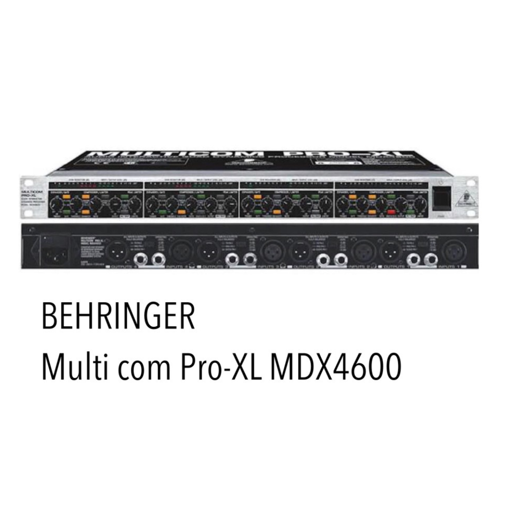 BEHRINGER MULTICOM PRO-XL MDX4600 / MDX 4600 ORIGINAL GARANSI RESMI