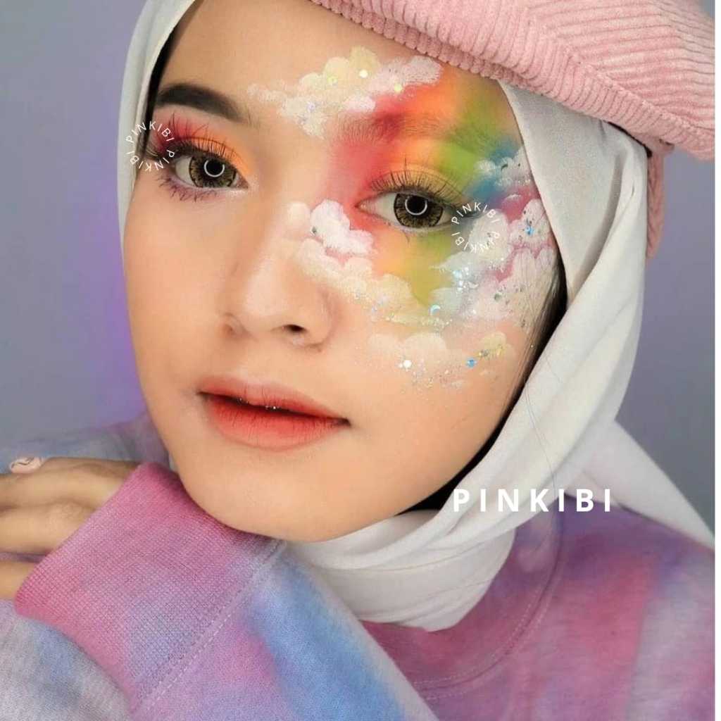 GROSIR - Softlens ZUHRA DIA 14.50mm  NORMAL & MINUS GREY BROWN GREY GREEN (-0.50 S/D -3.00) GRAY/Len