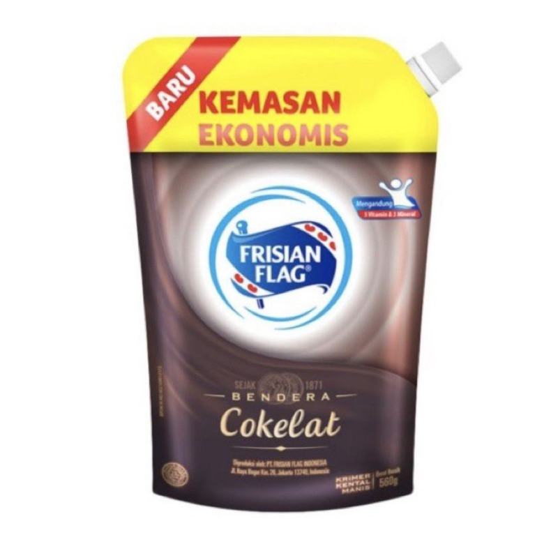 

Frisian Flag SKM Coklat Pouch