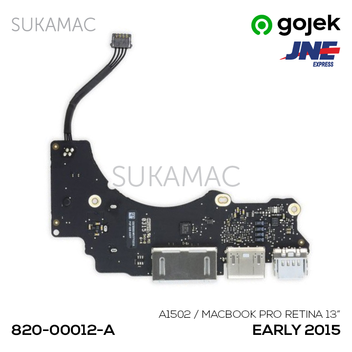 I/O IO Board USB HDMI Card Reader MacBook Pro 13” Retina A1502 2015