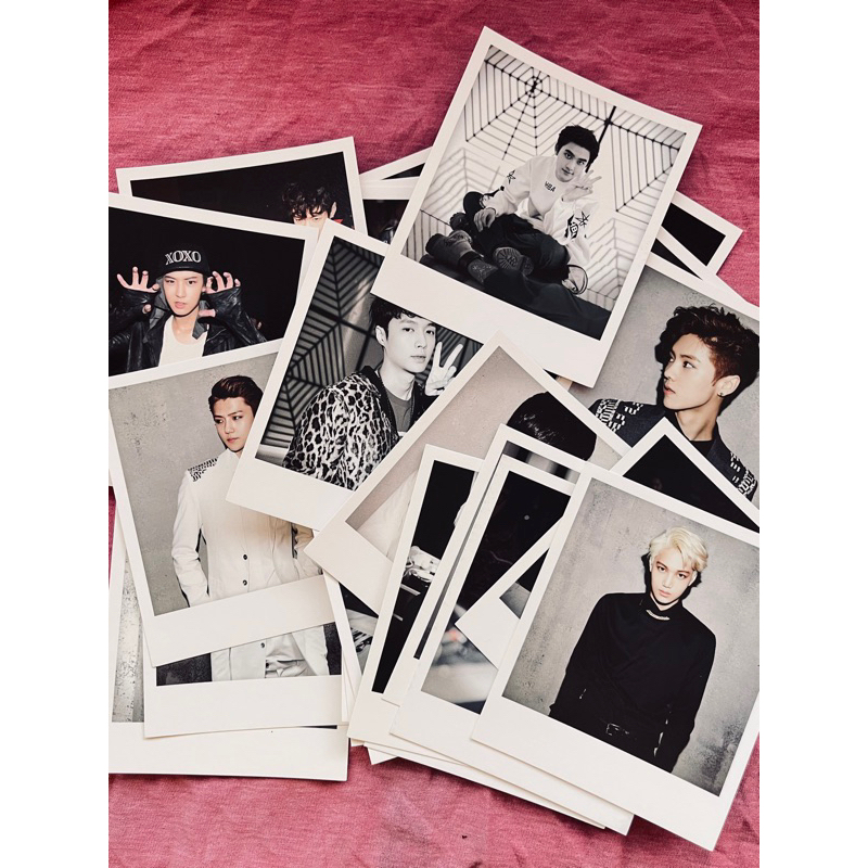 POLAROID FIRST ALBUM EXO LIMITED EDITION OFFICIAL