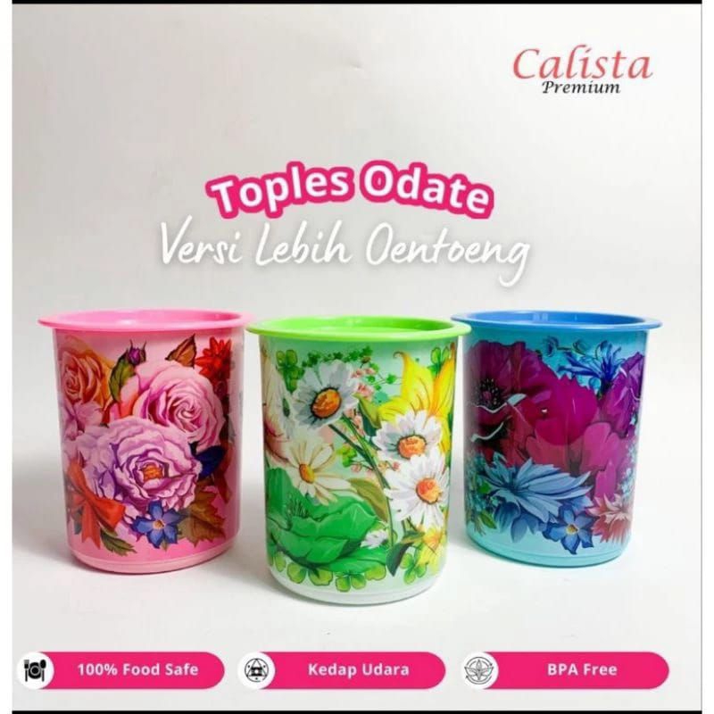 TOPLES CALISTA ODATE/ TOPLES CALISTA MOTIF BUNGA