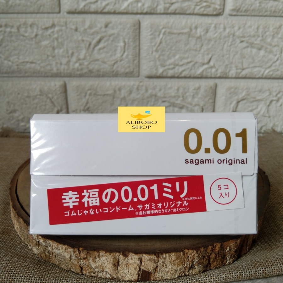 SAGAMI ORIGINAL 001 5 PCS KONDOM SAGAMI ORIGINAL JAPAN