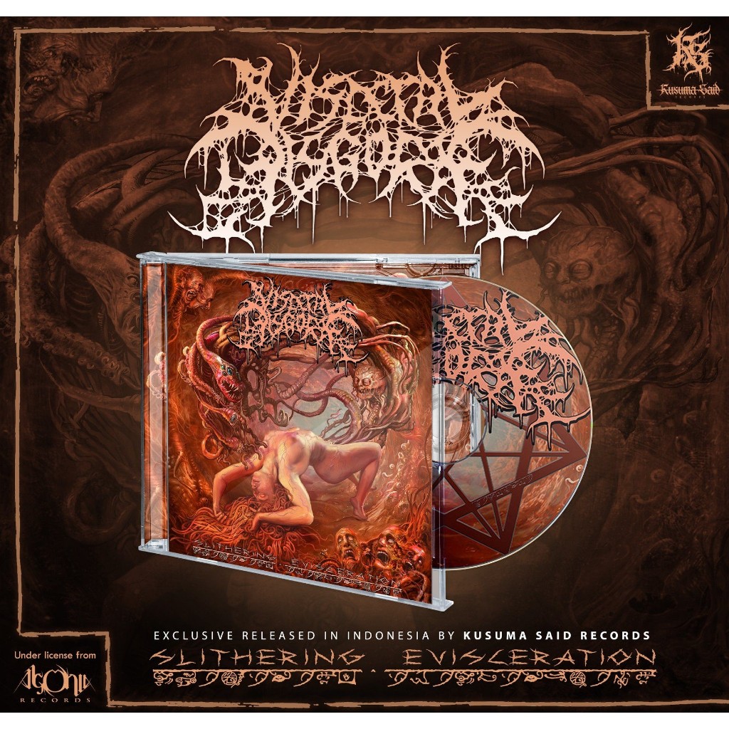ORIGINAL CD VISCERAL DISGORGE – SLITHERING