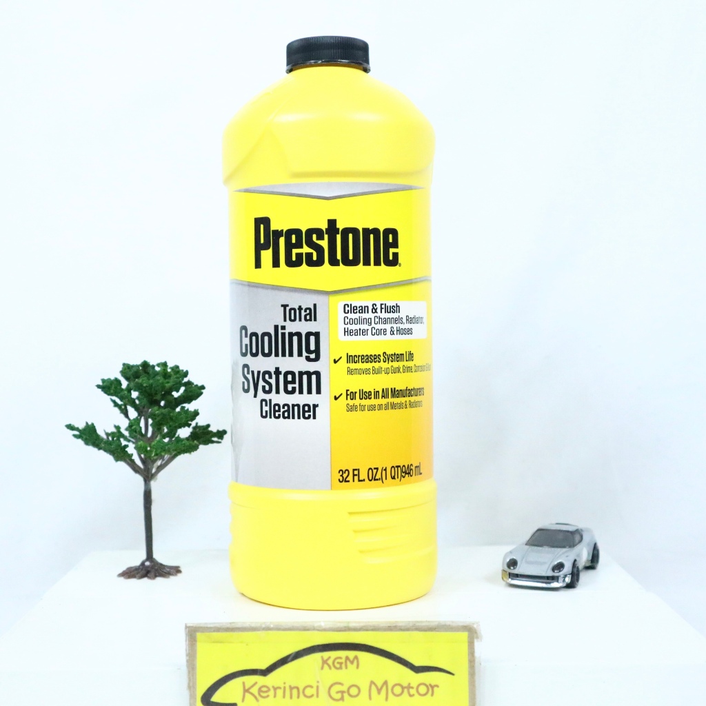 Prestone Pembersih Radiator Flush 946ml Total Cooling System Cleaner Cairan Gurah Bilas Original