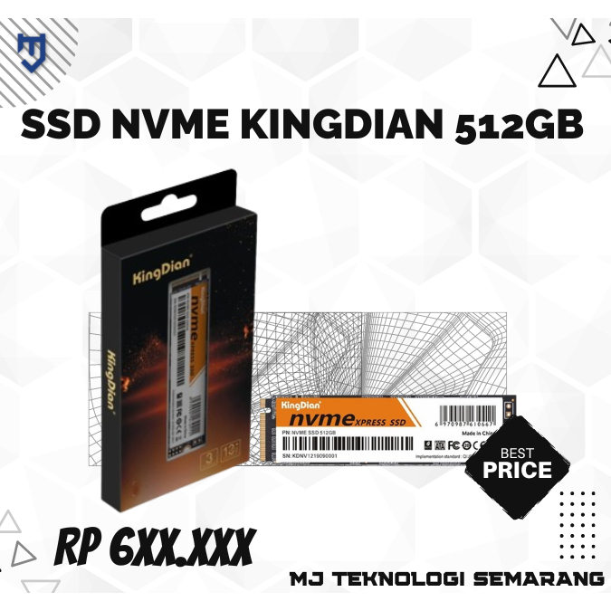 SSD NVME KINGDIAN 512GB