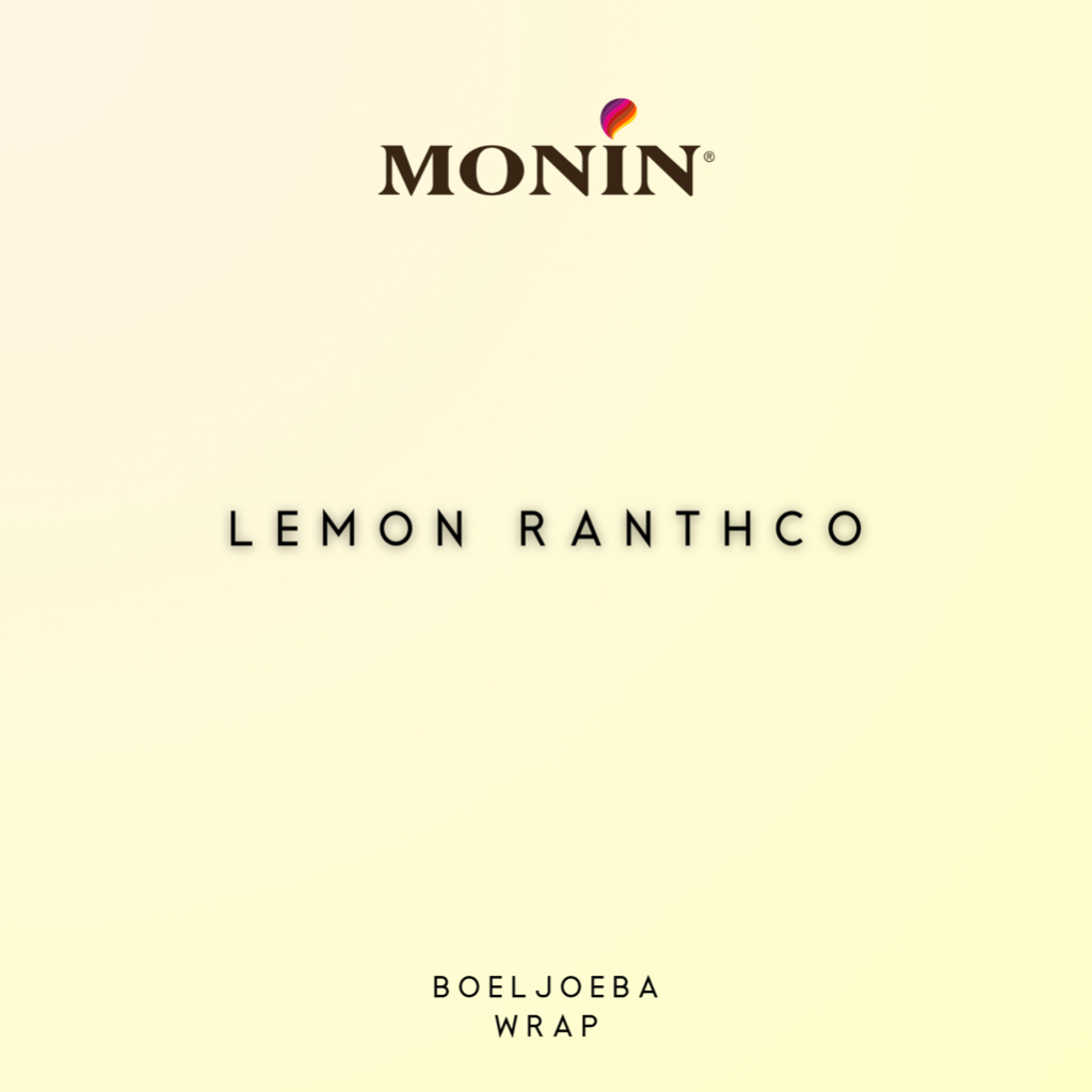 

Monin Lemon Rantcho Syrup Repack [30, 50, 100] g