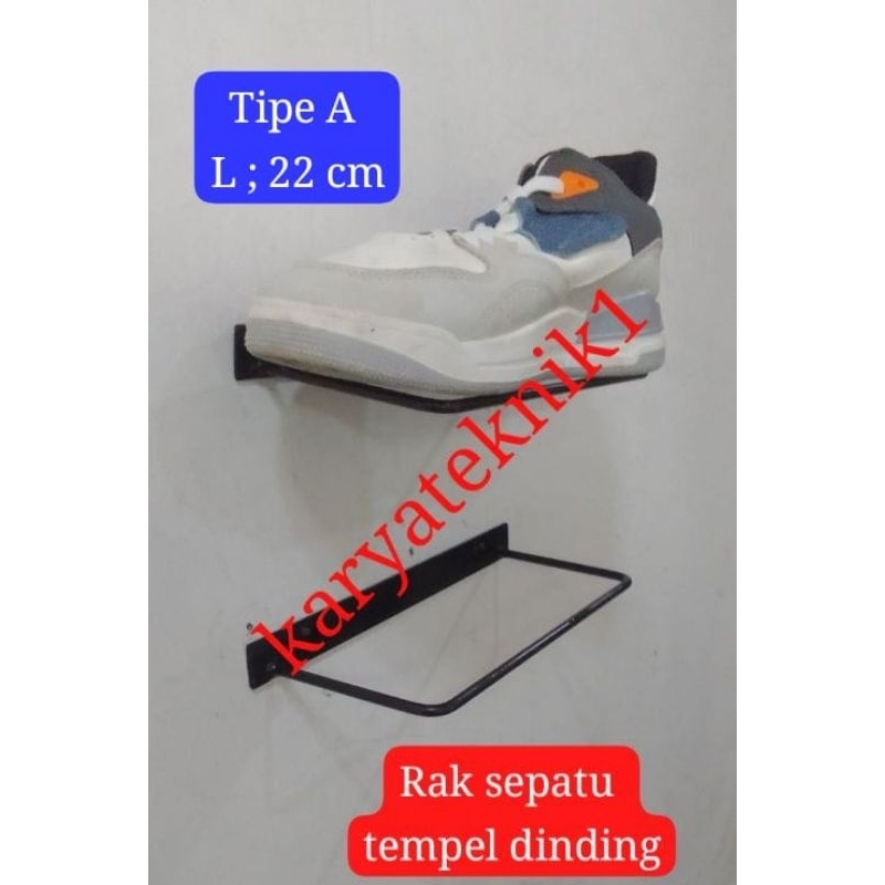 rak sepatu tempel dinding rak sepatu melayang rak display sepatu sepatu / sandal gantung tempel dind