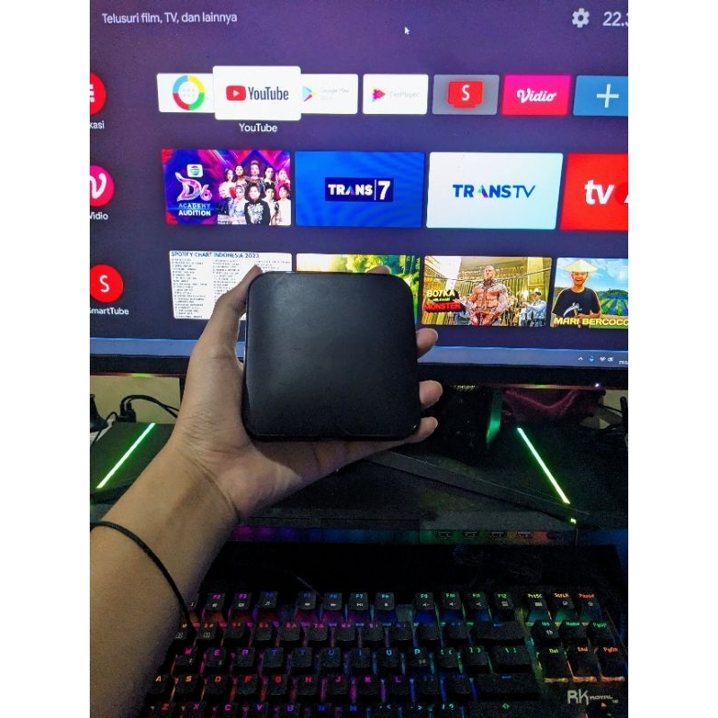 Android tv STB HG680P Root tinggal pakai