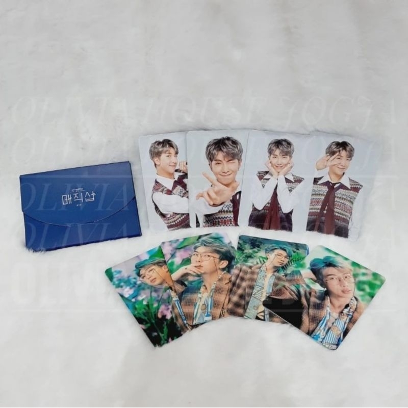 Photocard RM BTS 5th Muster 2019 Landscape Mini Photocard BTS 5th Muster RM  Navy