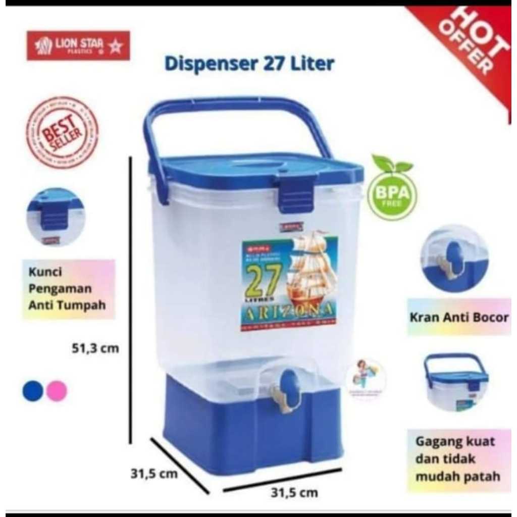 DISPENSER AIR LIONSTAR ARIZONA 27LITER