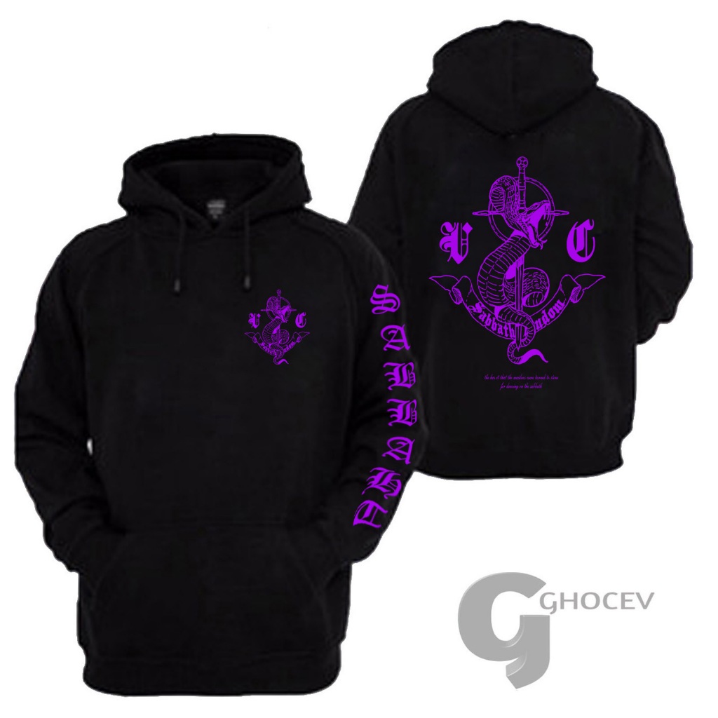 Hoodie Sabbath Crew Outfit Windbreaker Jaket Webtoon