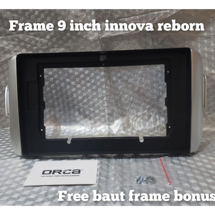 Spesial frame head unit android 9 inch mobil innova reborn