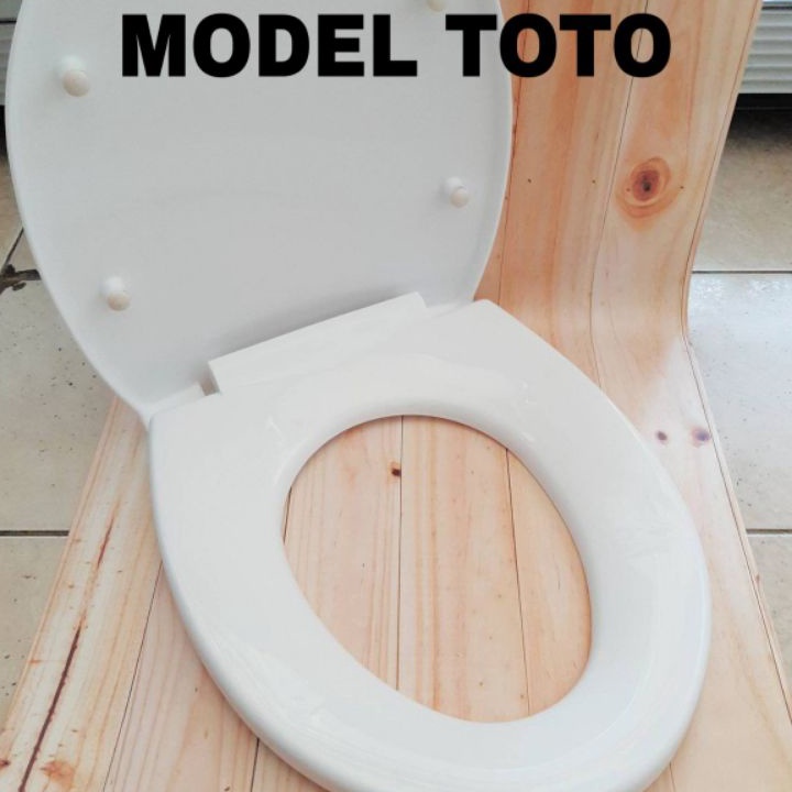 Promo Tutup Closet Duduk Universal el Toto Toilet Seat  Cover For Universal Tutup Closet Untuk Toto