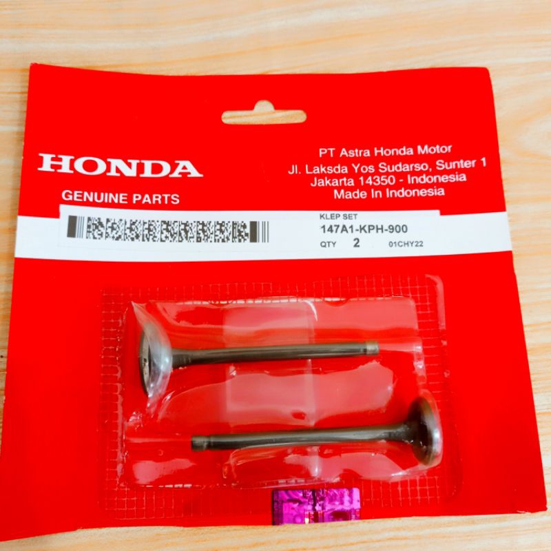 Klep Set Payung Klep Kharisma, Supra x125 Karbu, Kirana (KPH)