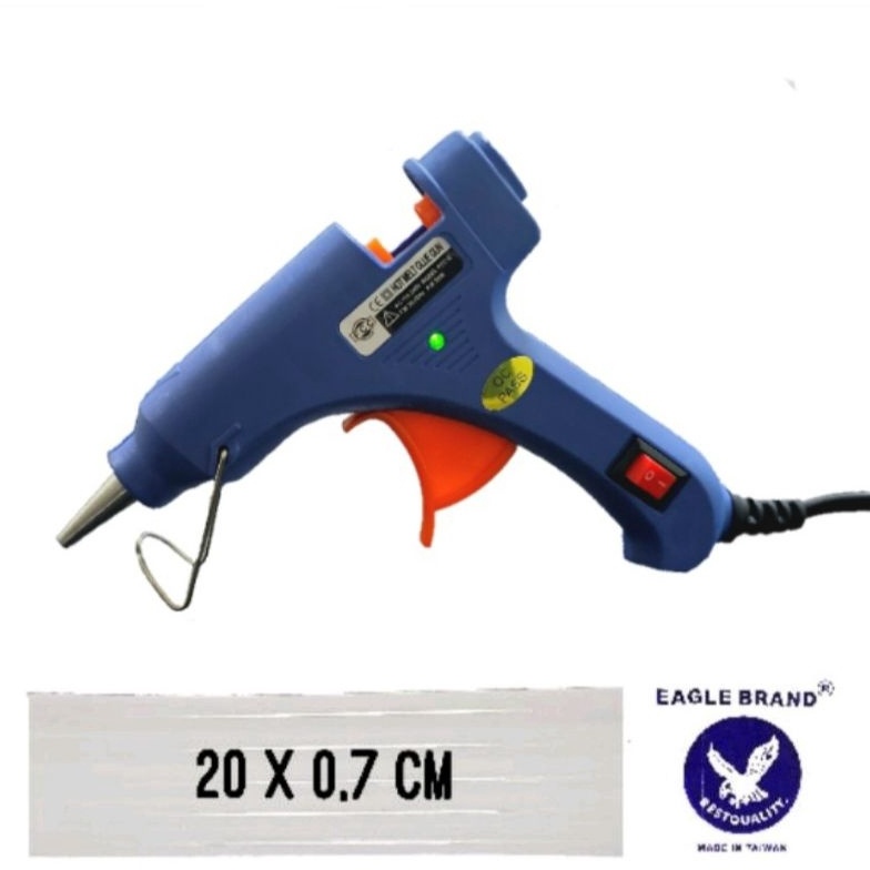 

Murah Banget Paket Lem TembakGlue Gun Kecil FCC 1 Refill Lem Lilin 2 Watt OnOff LV7