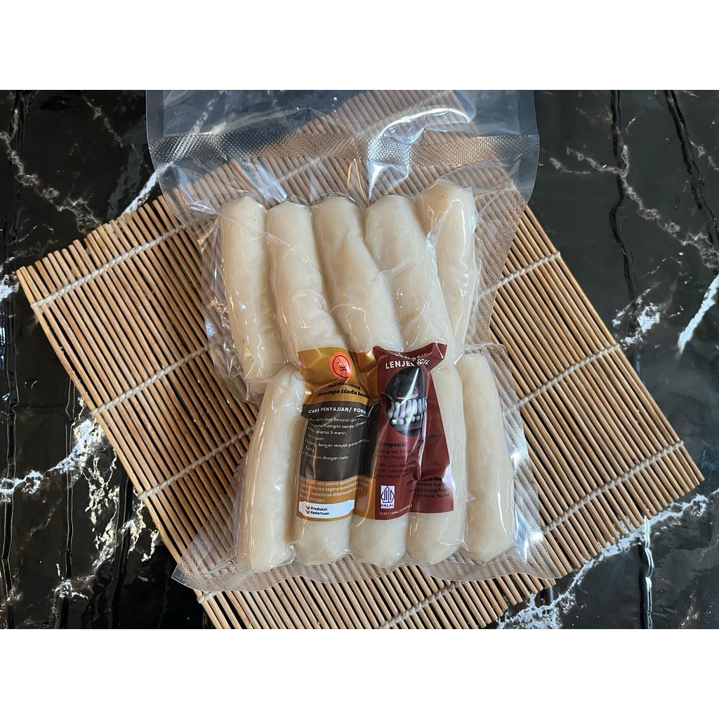 

Pempek Lenjer kecil Ikan Tenggiri Isi 10
