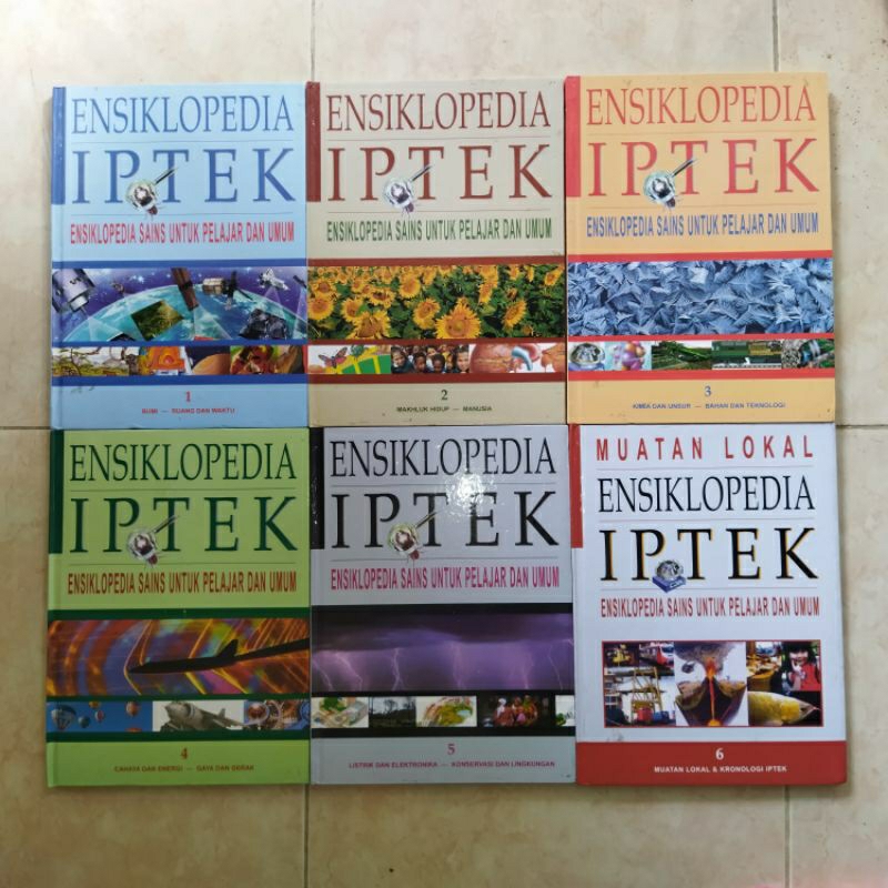 ENSIKLOPEDIA IPTEK : ENSIKLOPEDIA SAINS UNTUK PELAJAR DAN UMUM