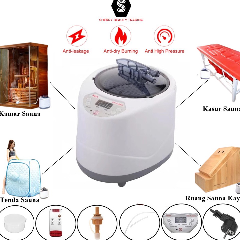 ART X8A Mesin Sauna Uap Portable Steam Spa Termurah